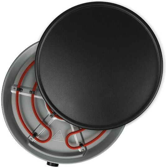 Life Mykrepa Κρεπιέρα 37cm Μαύρη 1500W