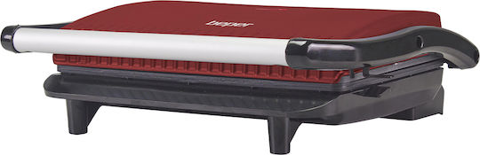 Beper Sandwich Maker pentru for 2 Sandwiches Sandvișuri 850W Roșie