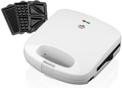 ETA Tampo 4156 90000 Sandwich Maker with Removable Plates for for 2 Sandwiches Sandwiches 700W White