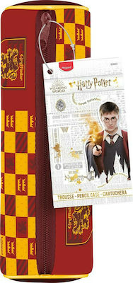 Maped Harry Potter Κασετίνα Βαρελάκι με 1 Θήκη σε Κόκκινο χρώμα