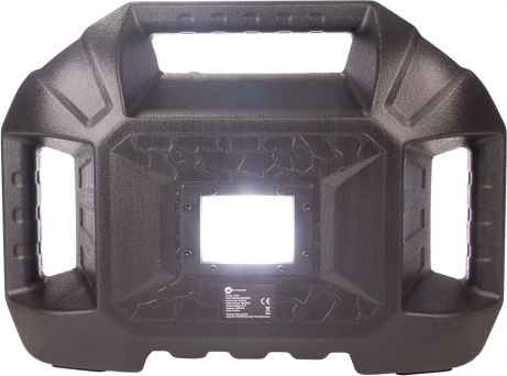 N-Gear Ηχείο Karaoke με Ενσύρματo Μικρόφωνο και Εφέ Φωτισμού StreetBox Μαύρο
