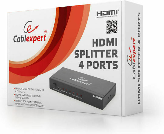 Cablexpert 4 Ports HDMI Splitter DSP-4PH4-02