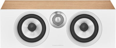 Bowers & Wilkins HTM6 S2 Anniversary Edition Ηχείο Hi-Fi Κεντρικό 120W 2 Δρόμων Π48xΒ25.5xΥ16εκ. Βελανιδιά