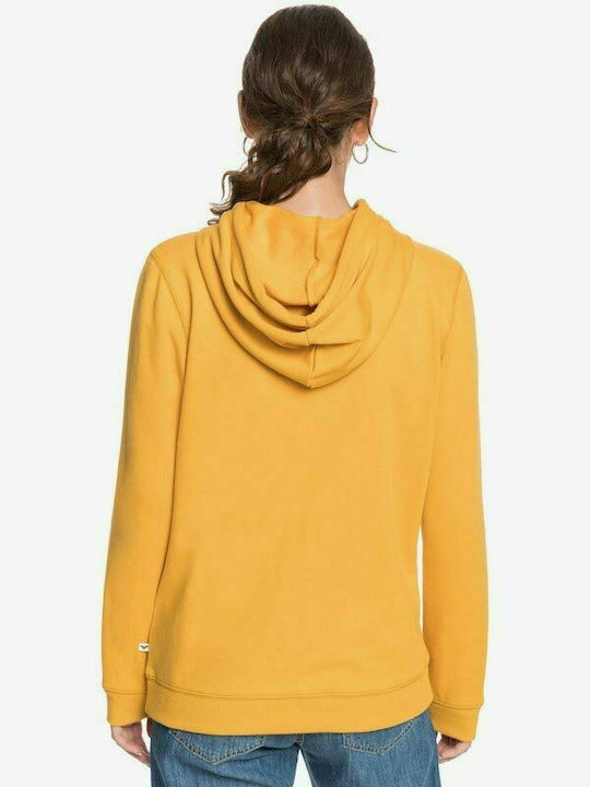 Roxy Women's Hooded Cardigan Yellow