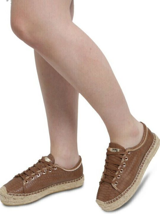 Denge Women's Espadrilles Tabac Brown