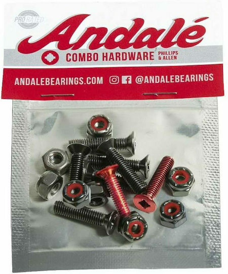 Dwindle 49.11046002 Βίδες & Παξιμάδια Skateboard Βίδες και Παξιμάδια 7/8''