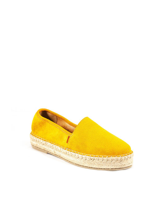 Ragazza Women's Fabric Espadrilles Yellow