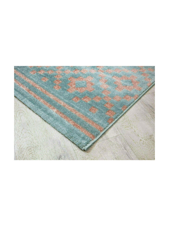 Ezzo Chroma B528CJ8 Rug Round L. Blue / Pink 120-B528CJ8-BP