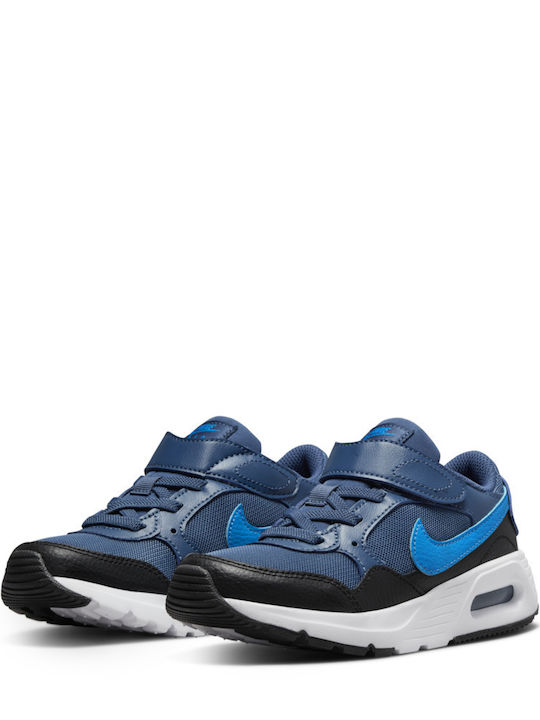 Air Max Sc Kids Sneakers with Scratch Mystic Navy / Black / Light Photo Blue