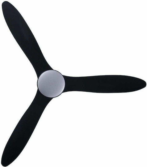 Lucci Air Whitehaven Ceiling Fan 142cm with Light Fixture Black