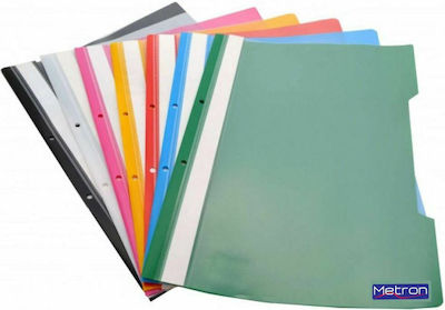 Metron Clipboard with Spring for Paper A4 Black 25pcs