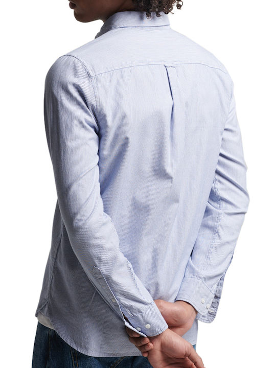 Superdry Cotton Shirt Blue