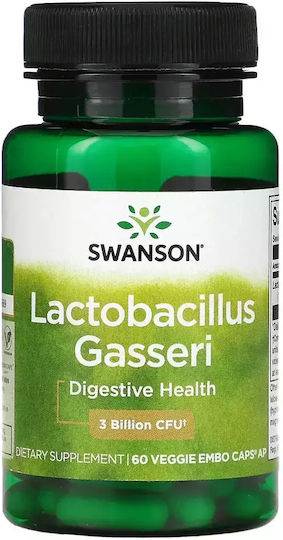 Swanson Lactobacillus Gasseri 3 Billion CFU Probiotics 60 veg. caps
