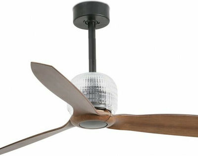 Faro Barcelona Deco Fan 33395D Ceiling Fan 128cm Black / Wood