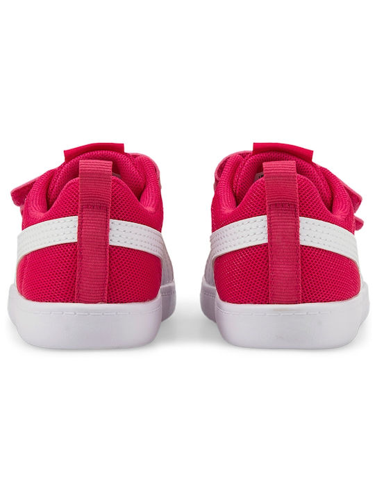 Kids Sneakers with Scratch Fuchsia