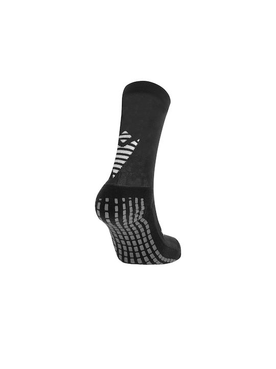 Macron Pro Grip Hero Ποδοσφαιρικές Κάλτσες Μαύρες 1 Ζεύγος