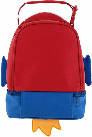 Stephen Joseph Schulische Isothermische Hand-Lunch-Tasche 4Es Rot 19 x 12.5 x 24cm