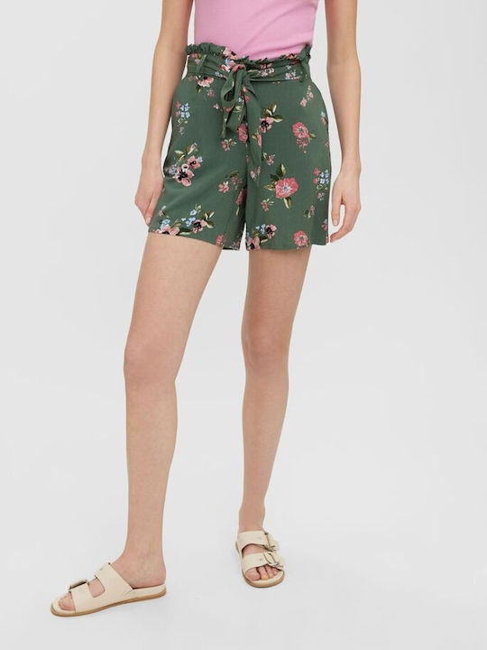 Laurel Women's High Waist Khaki Shorts