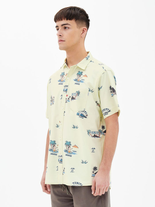Short-sleeved Shirt Yellow