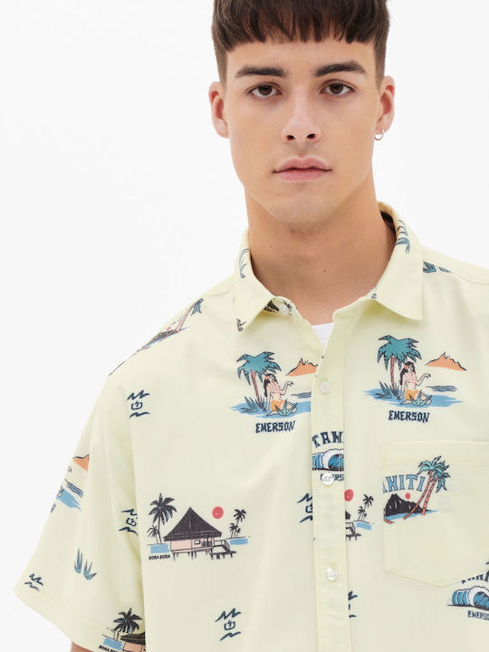 Short-sleeved Shirt Yellow