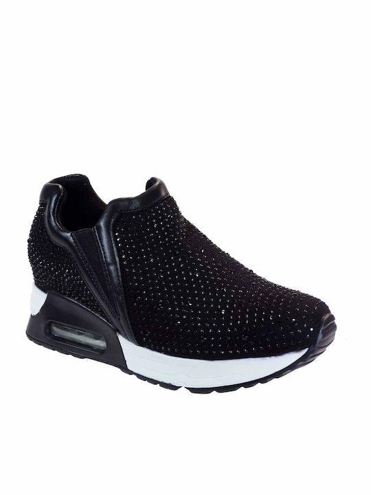 Love4shoes Love4shoes 130BB M Plus Sneakers Black 8188-0264-000001