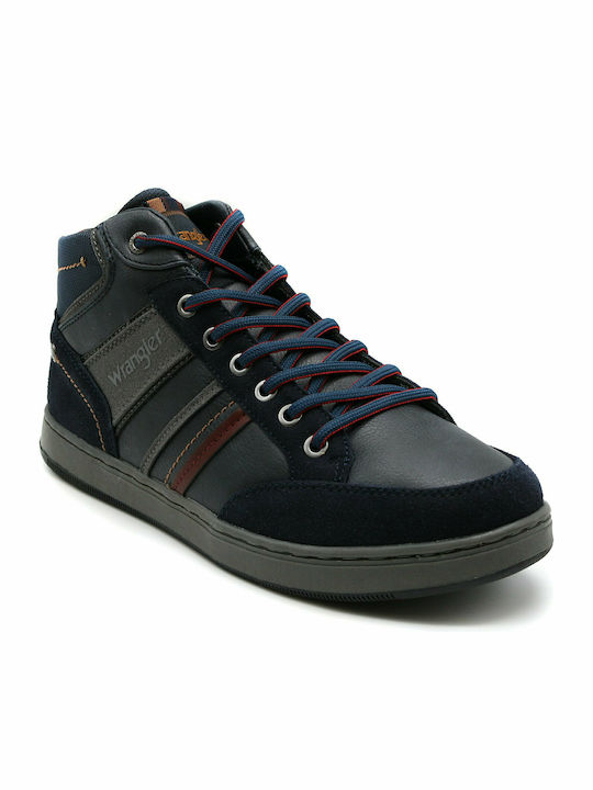 Wrangler Marshall Paso Mid Ανδρικά Μποτάκια Navy Μπλε