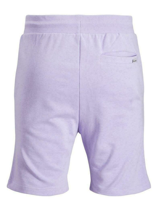 Jack & Jones Αθλητική Ανδρική Βερμούδα Lavender