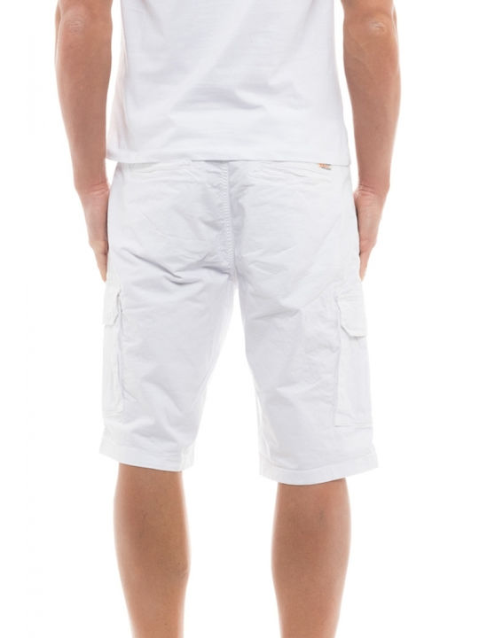 Splendid Herrenshorts Cargo Weiß