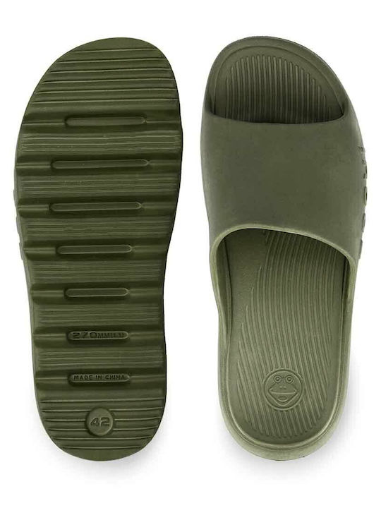 Men's Slides Khaki