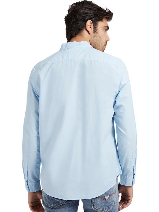 Guess Sunset Πουκάμισο Airway Blue