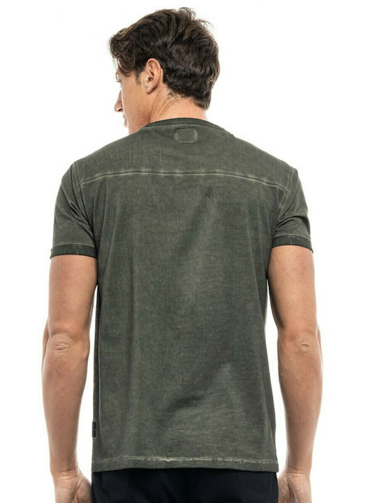 Splendid Herren T-Shirt Kurzarm Khaki