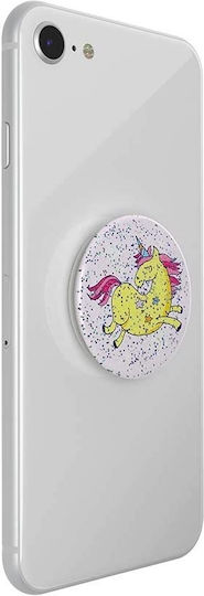 PopSockets Premium Glitter Мобилен Jumping Unicorn 800487