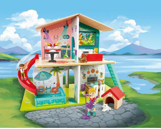 Hape Happy Family Ξύλινο Κουκλόσπιτο