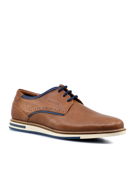 Leder Herren Freizeitschuhe Tabac Braun