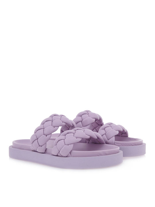 Exe Artemis 920 Women's Flat Sandals in Purple Color