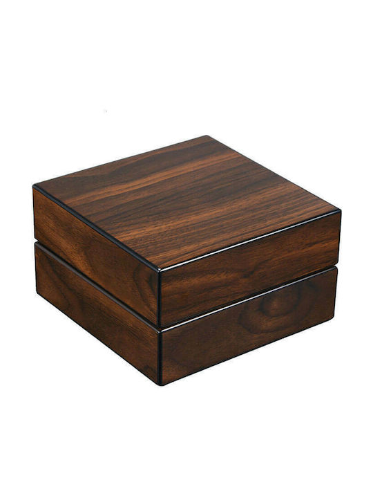 Giftland Luxury Aschenbecher Zigarre Hölzernes Braun Tragbare Faltbare 12cm 1Stück