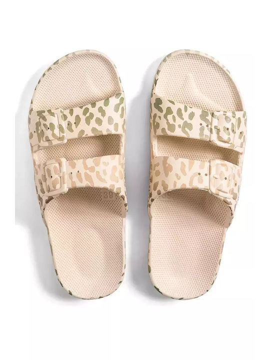 Freedom Moses Felinst Women's Flip Flops Beige