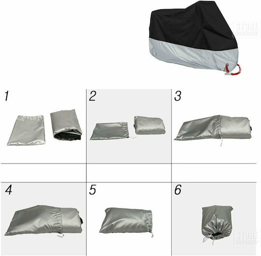 Waterproof Motorcycle Cover Herobiker Extra Large L230xW95xH125cm