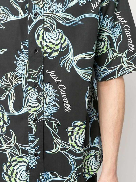 Short-sleeved Shirt Floral Multicolour