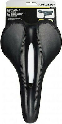 Dunlop Bicycle Saddle 29x17cm Schwarz Fahrradsattel MTB