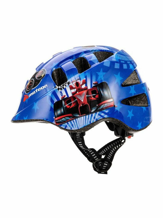 Meteor MA-2 Racing Cască pentru biciclete / trotinete pentru copii pentru biciclete Orașului Albastru