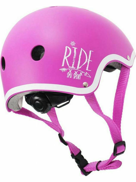SMJ Sport SMJ F501 Kinderfahrrad- / Rollerhelme Fahrrad / Scooter City Rosa