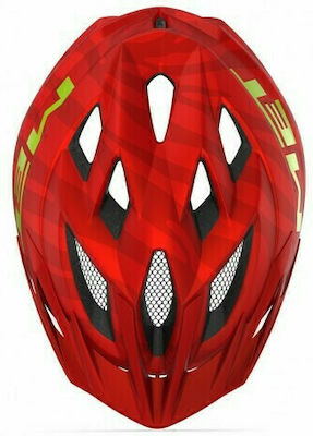 MET Crackerjack Kids' Helmet for City Bike Red with LED Light