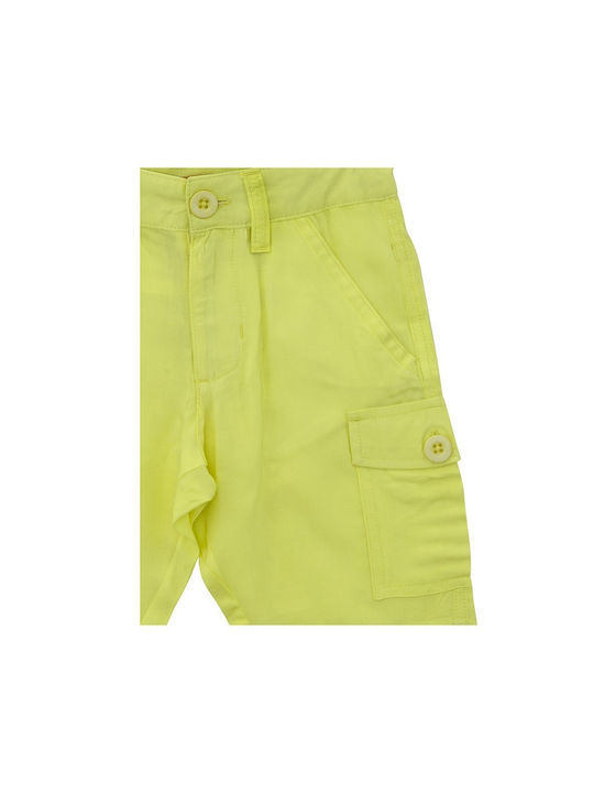 Funky Kids Shorts/Bermuda Fabric Yellow