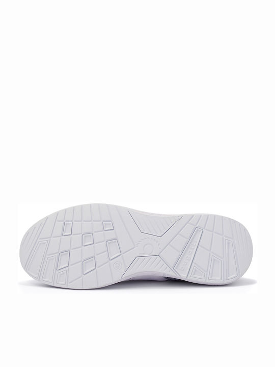 Ανδρικά Flatforms Sneakers Λευκά