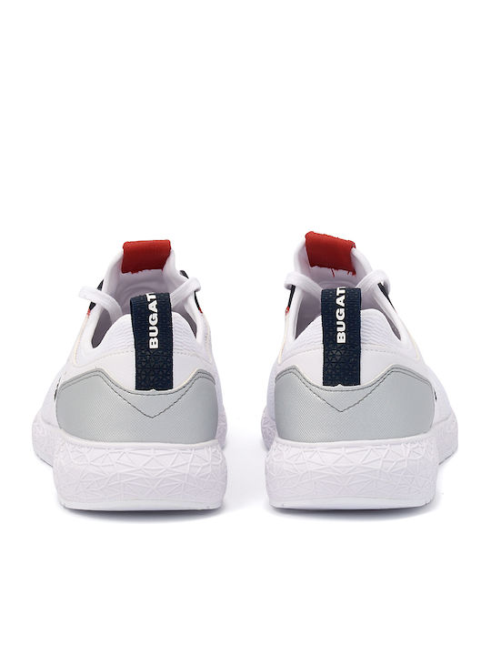 Ανδρικά Flatforms Sneakers Λευκά