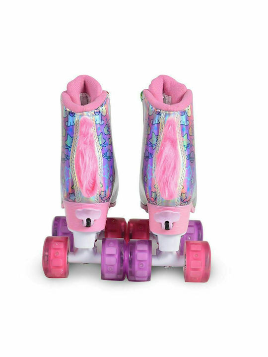Byox Unicorn Quad Αυξομειούμενα Rollers Πολύχρωμα Παιδικά