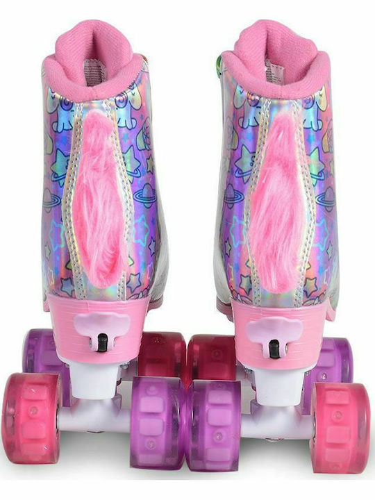 Byox Quad Αυξομειούμενα Rollers Πολύχρωμα Παιδικά Byox Quad Αυξομειούμενα Rollers Πολύχρωμα Παιδικά