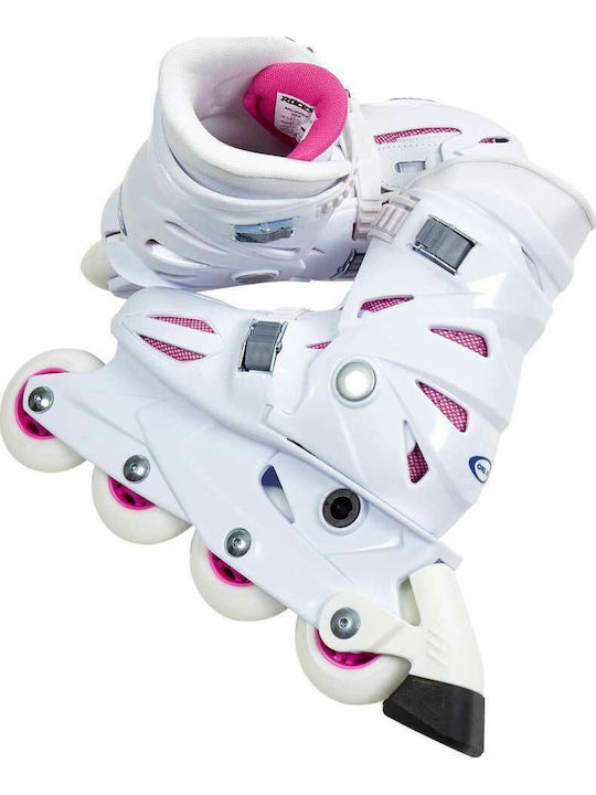 Roces Orlando III Inline Αυξομειούμενα Rollers Λευκά Παιδικά