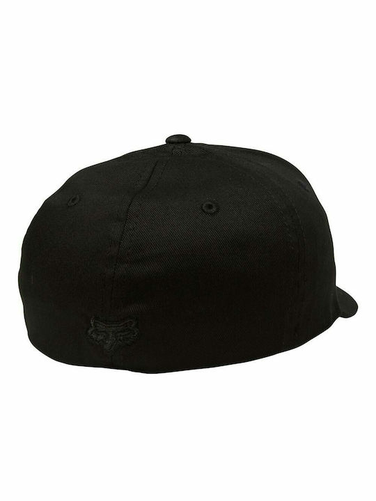 Fox Kids' Hat Jockey Fabric Black